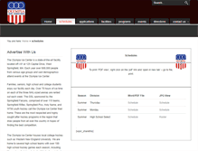 Tablet Screenshot of olympiaicecenter.com